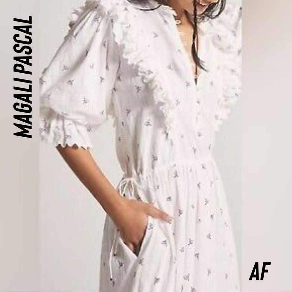 MAGALI PASCAL FLORENCE DRESS MIDI NWT SMALL - Picture 4 of 12